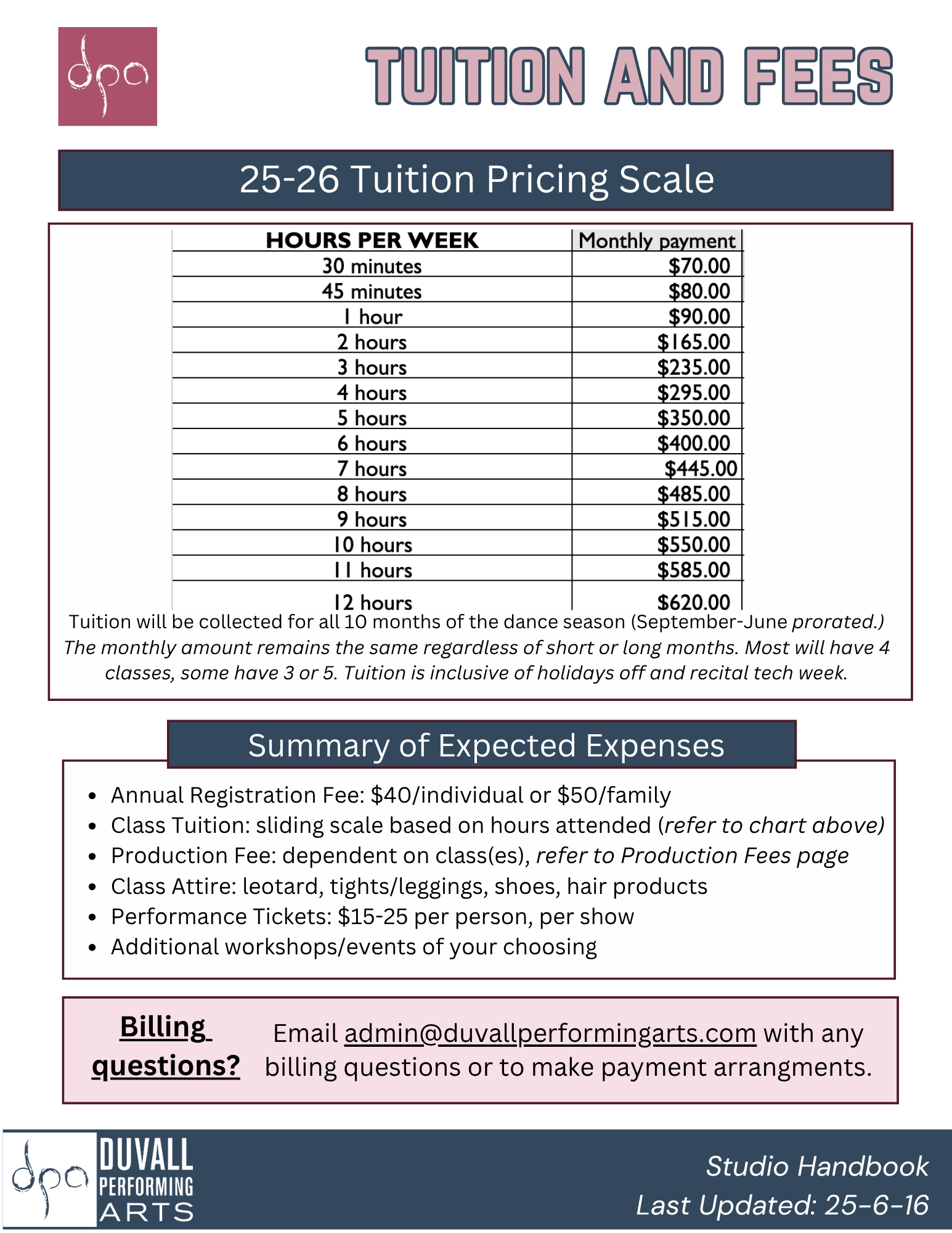 Studio Handbook 25.26